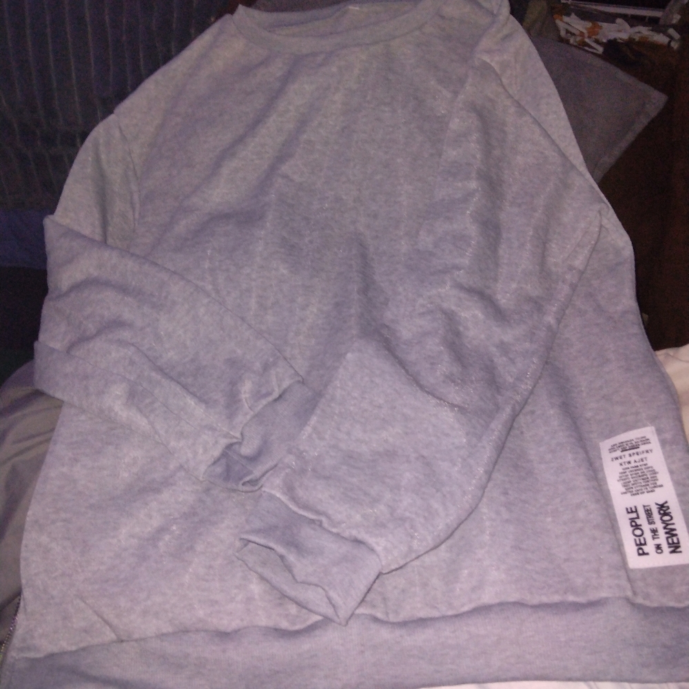 Gray Sweatshirt by